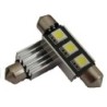 Ampoule AUTOLED Navette 42mm 3 LED C5W SMD 12V ANTI ERREUR CANBUS EFFE