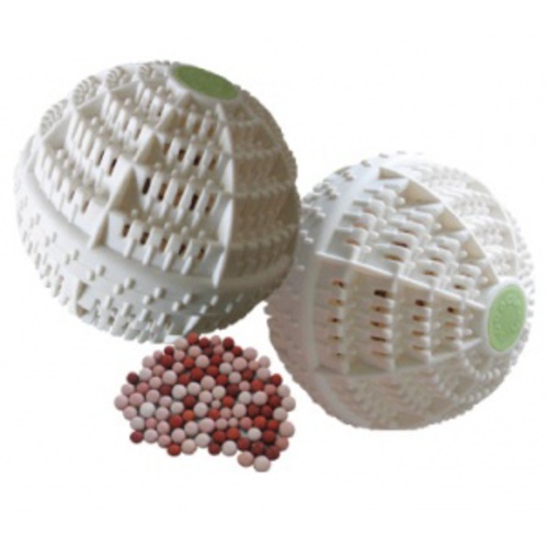 Lot de 2 balles de lavage écologique aux billes de céramique - Balles  nettoyantes réutilisables pour le linge