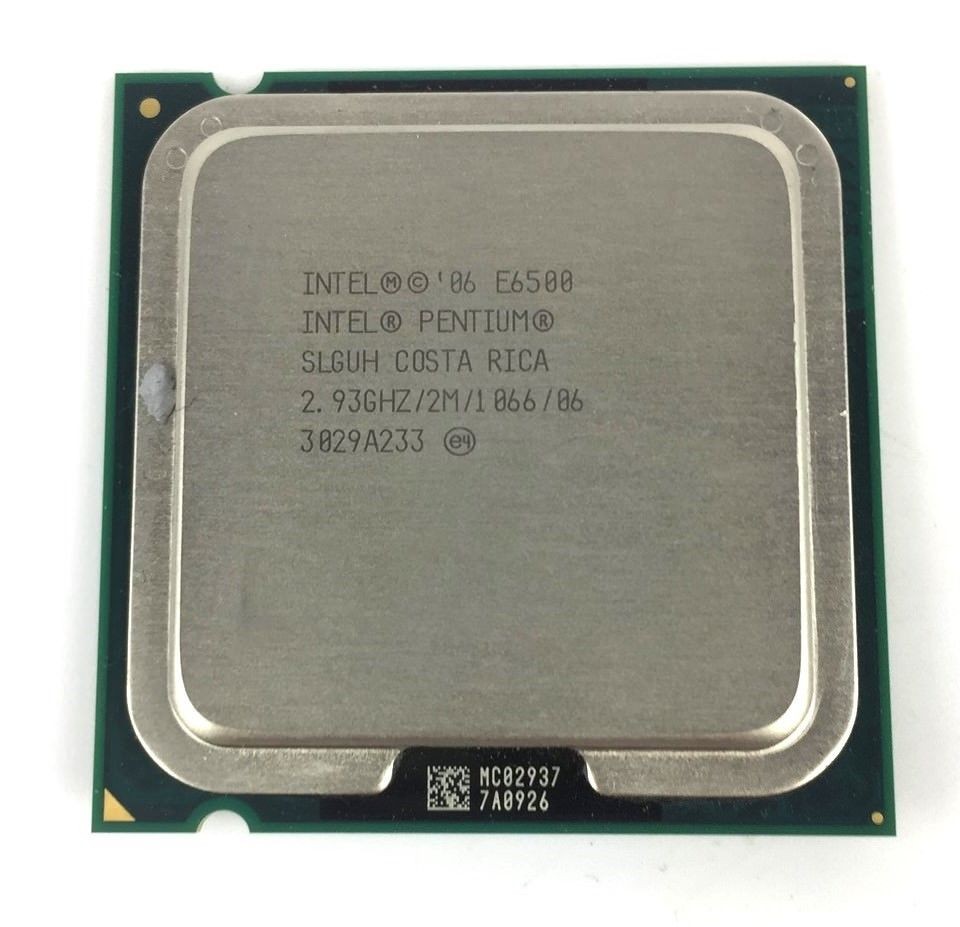 Тип цп dualcore intel pentium e6500 2933 mhz 11 x 267 сокет